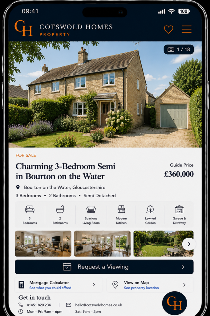Bourton on the Water 3 bed semi