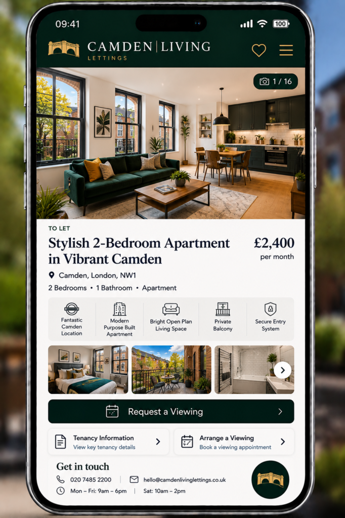 Camden vs islington which is better for renting