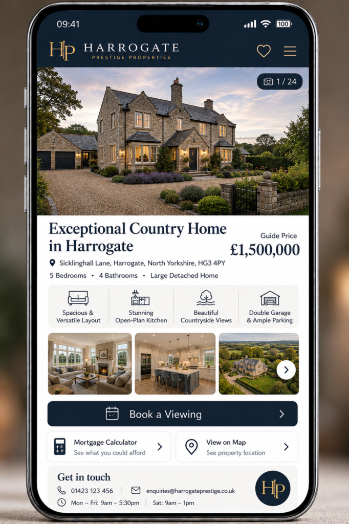 Harrogate  luxury houses