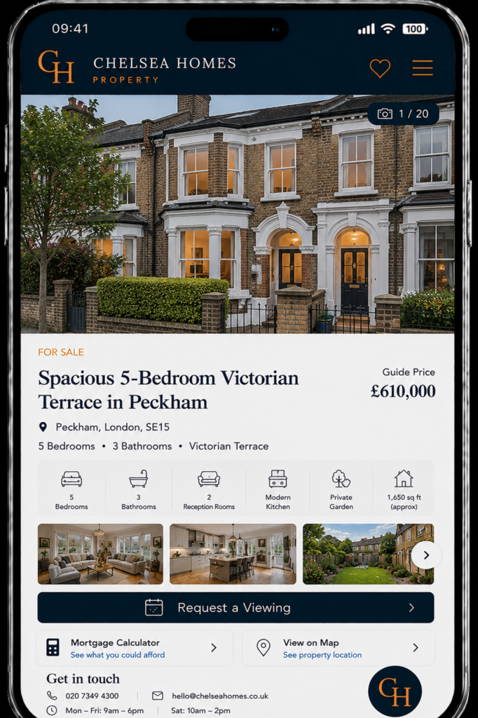 Questions to ask estate agents in Peckham
