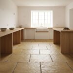 Reclaimed Stone kitchen floor project
