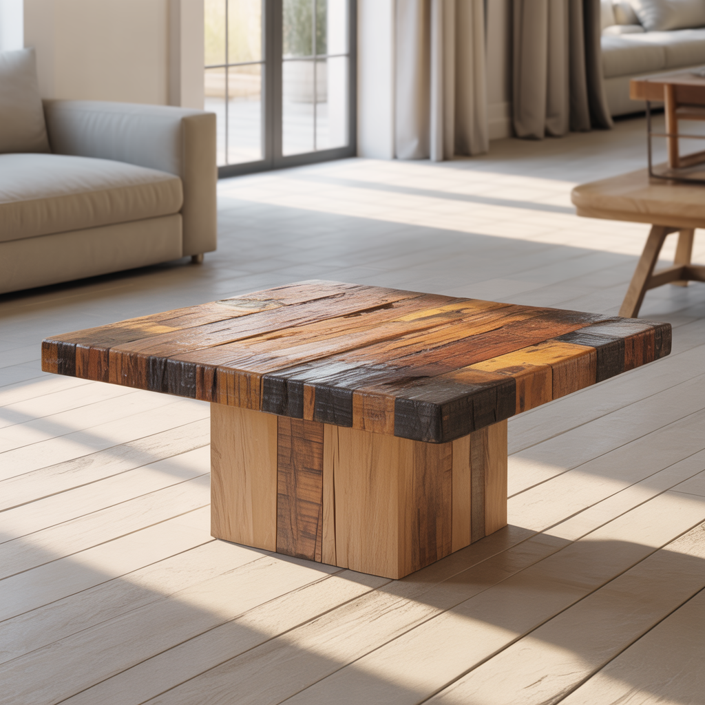 The Reclaimed Wood Cocktail Table