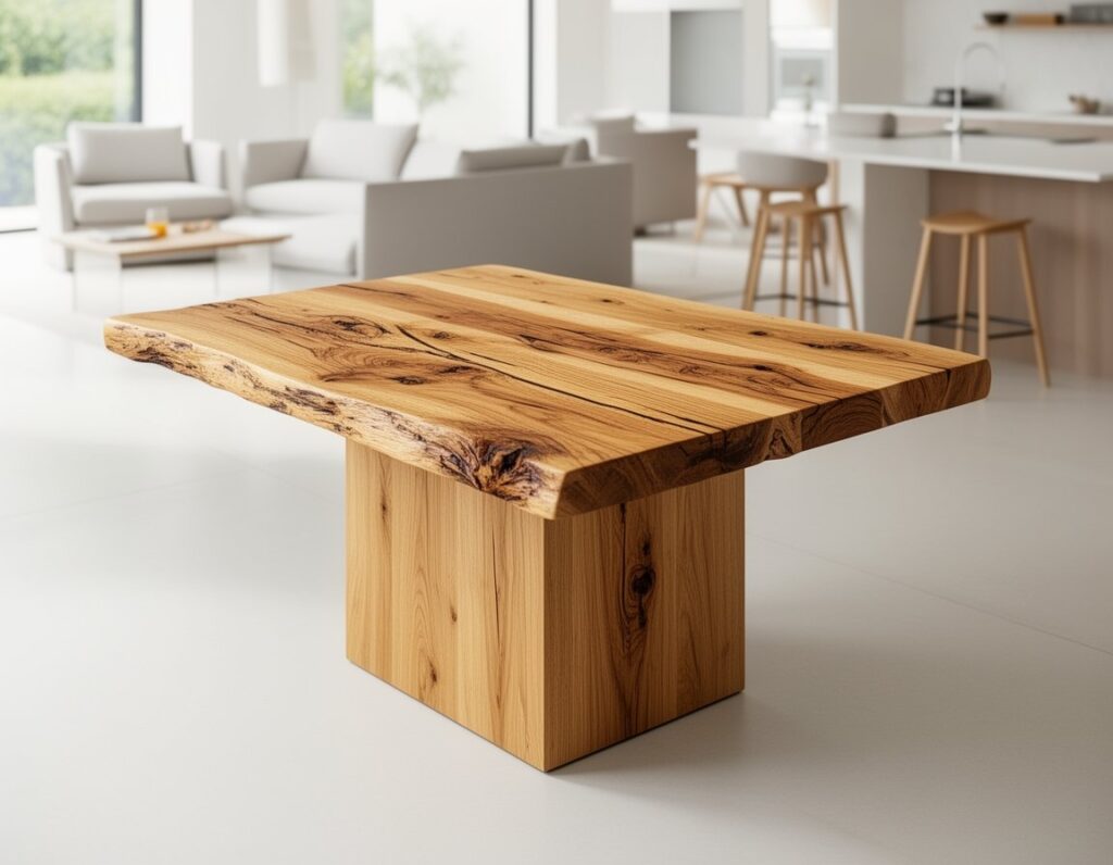 Trendy Reclaimed Wood Cocktail Table