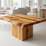 Trendy Reclaimed Wood Cocktail Table