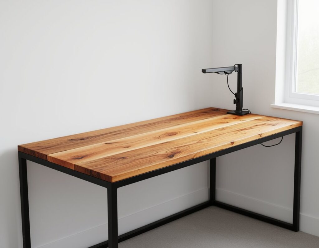 basic Reclaimed Wood Desk