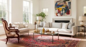 blending antique with modern