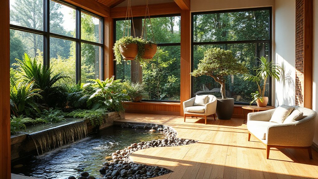 calm organized nature inspired routine