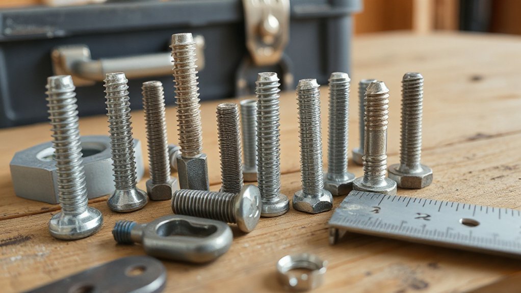 choose appropriate screw size