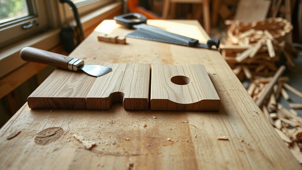 choose appropriate woodworking joints