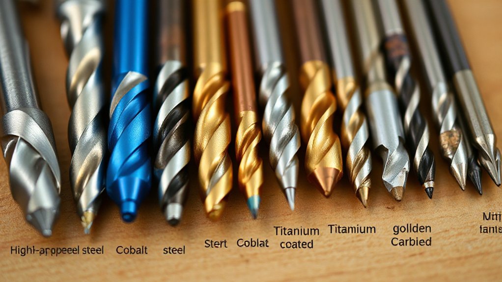choose bits by material