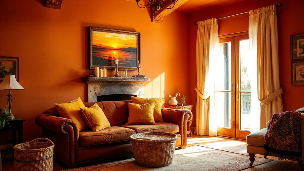choose warm neutral tones