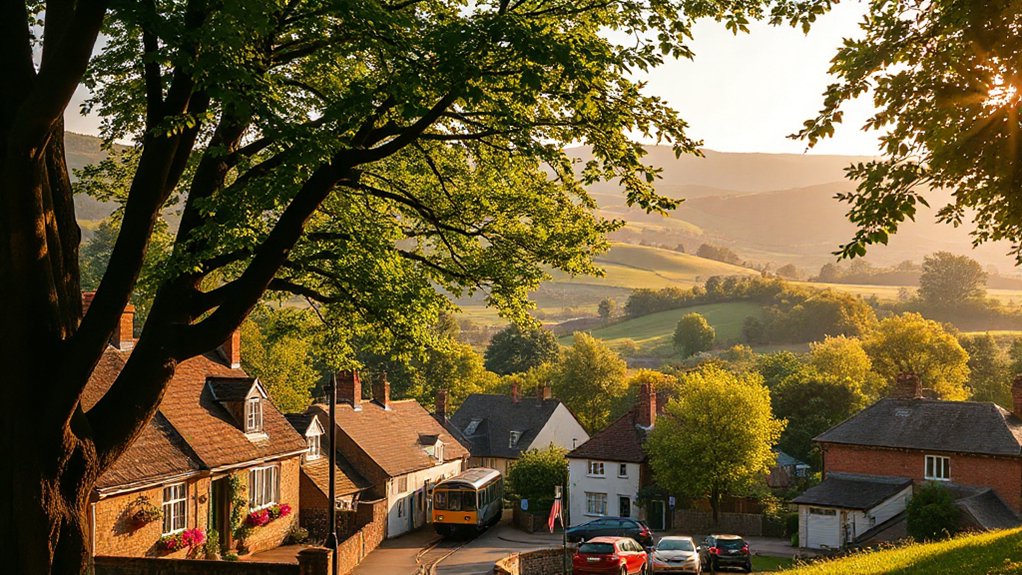commuter friendly family neighborhoods