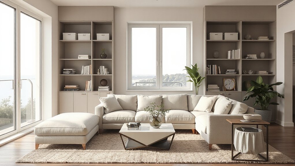 concealed organized storage solutions