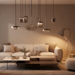 contemporary lighting boosts ambiance