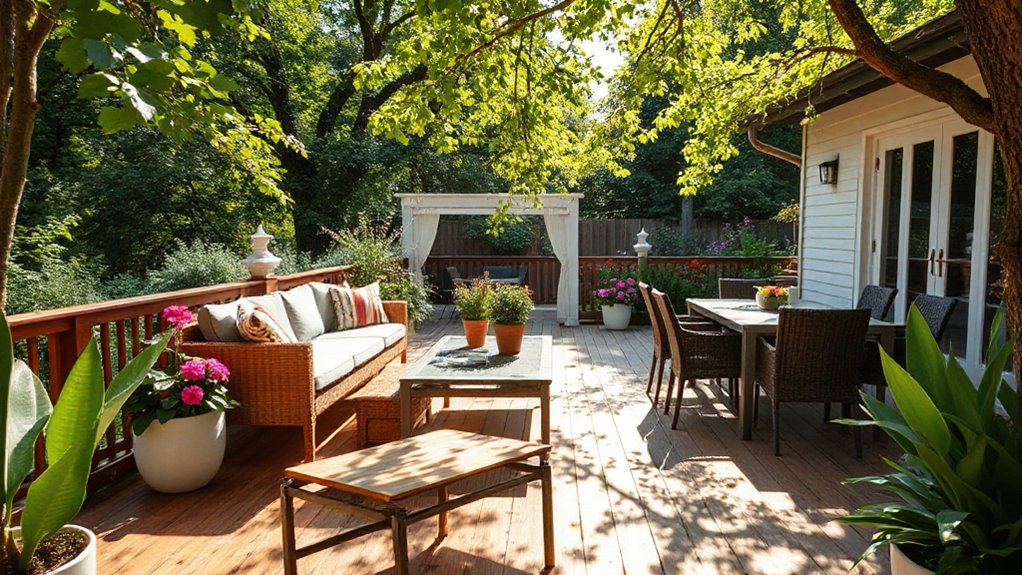 design your garden deck layout