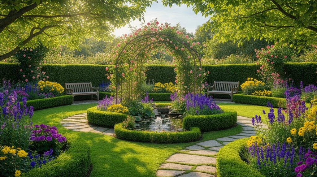 enhancing gardens through design