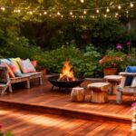 garden decking for warmth