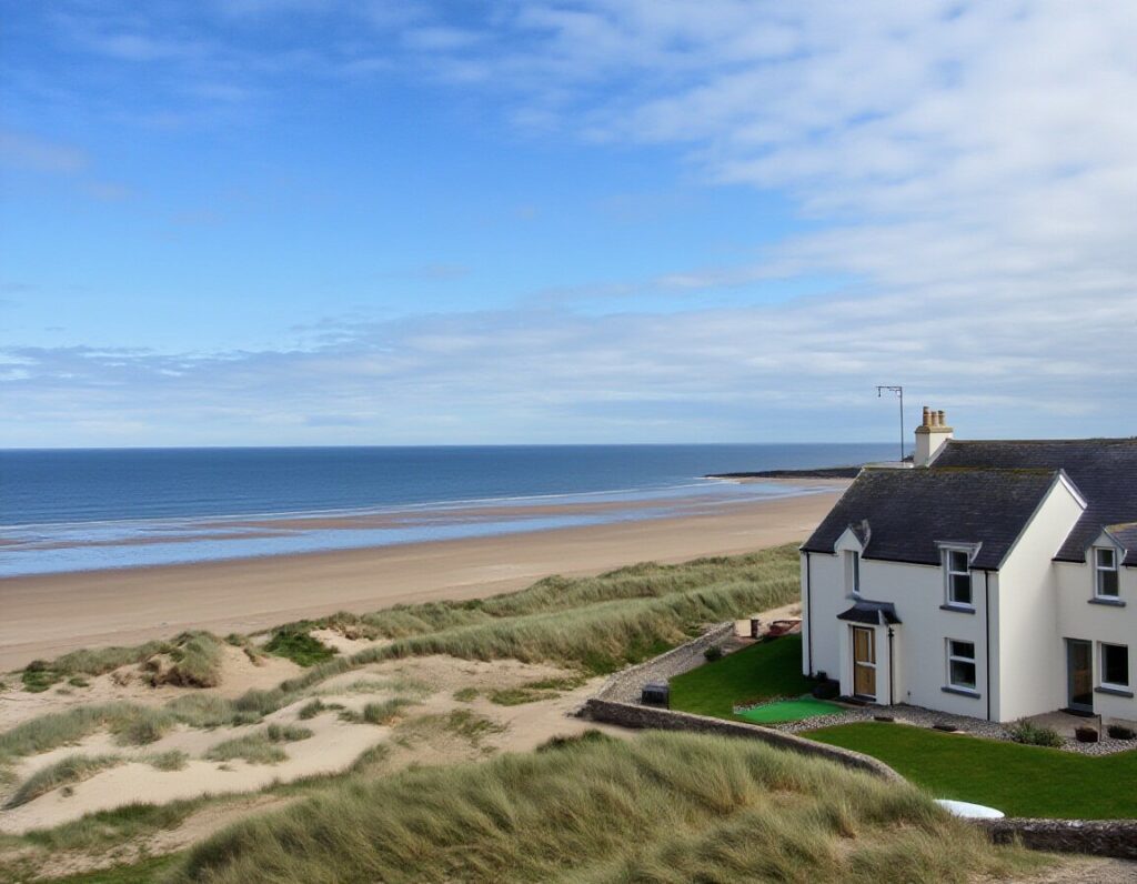 house close to the beach