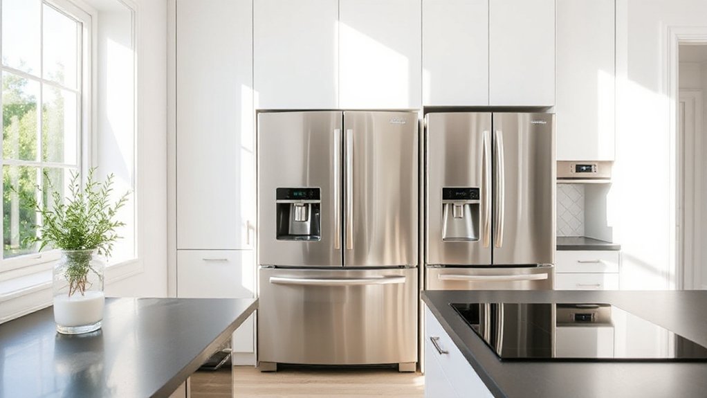 integrated seamless kitchen appliances
