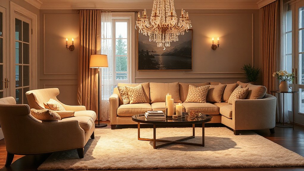 layered smart warm lighting
