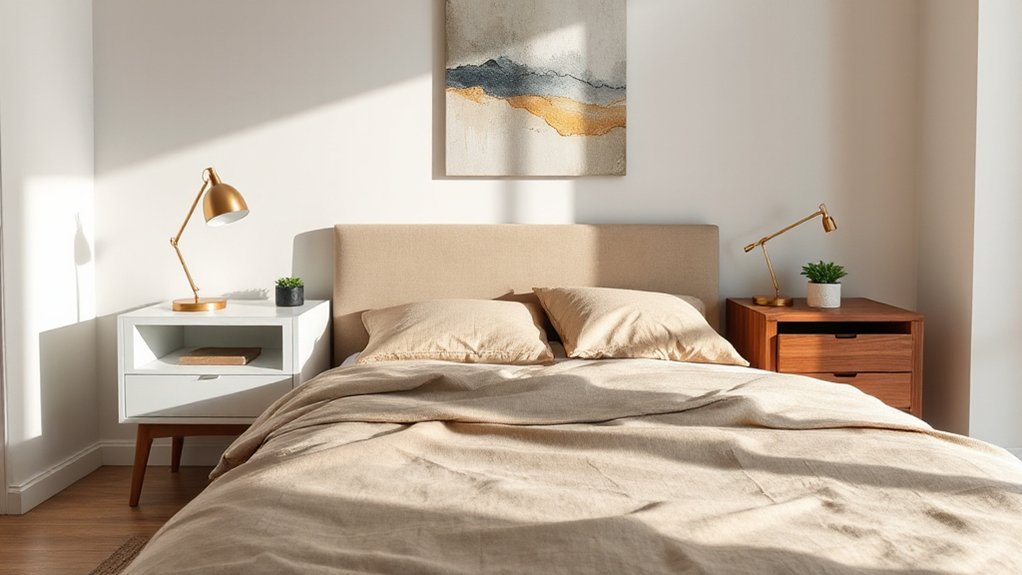 modern budget friendly nightstand updates