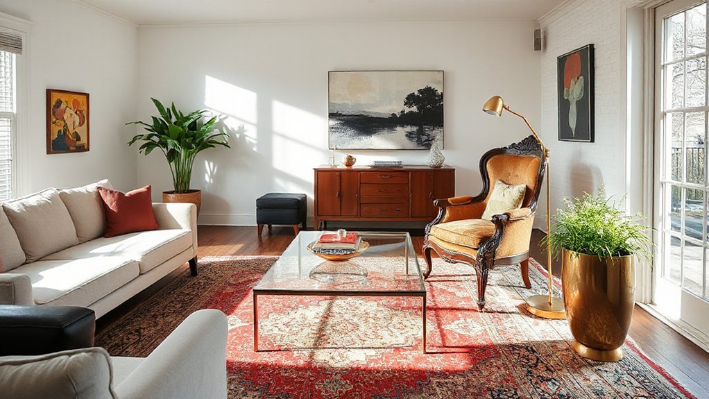 modern style antique integration