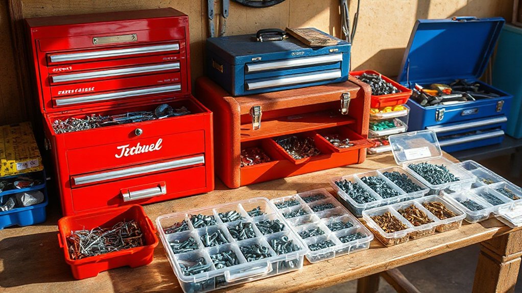 organized tools for quick access