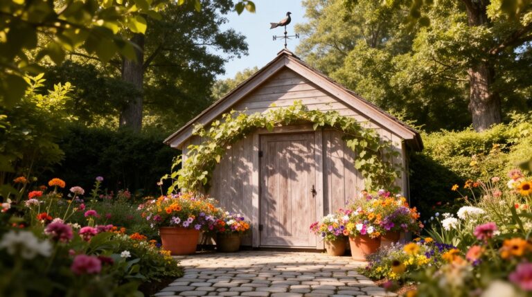 practical and beautiful garden shed