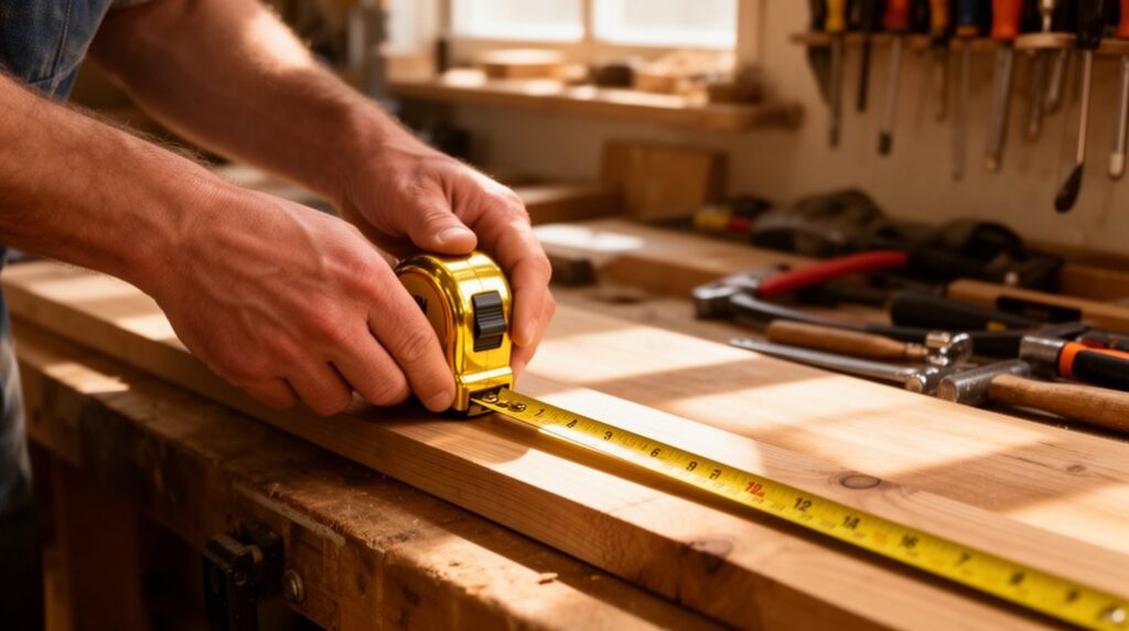 proper tape measure technique