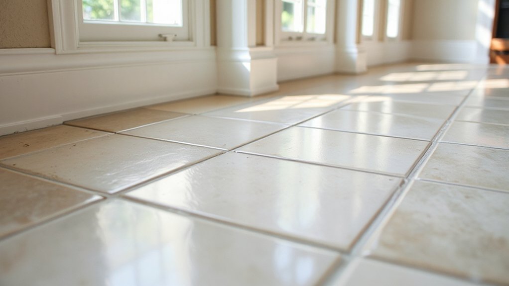quick grout and trim cleaning