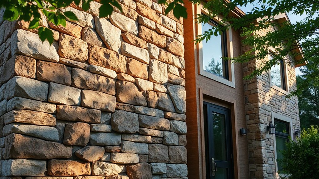 realistic textured stone veneer