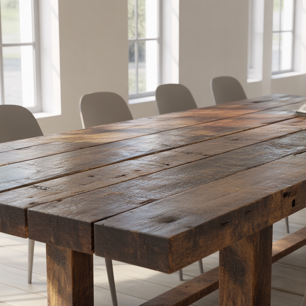 reclaimed wood furniture  pros and cons