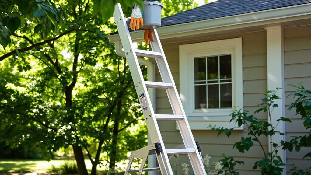 safe gutter cleaning practices
