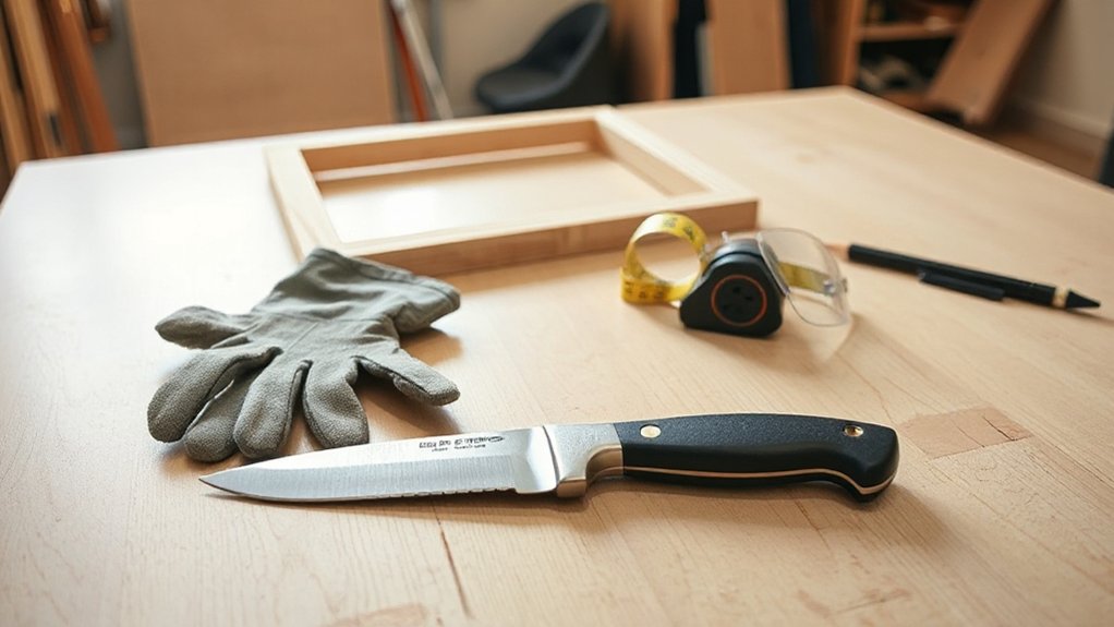 safe sharp cutting techniques