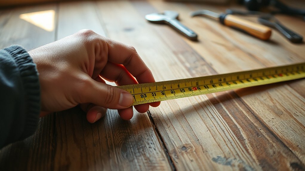 secure straight supported measuring