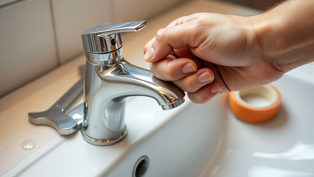 secure taps without leaks