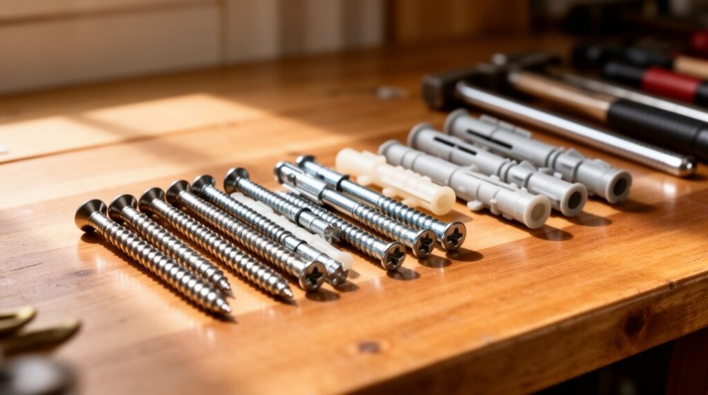 selecting appropriate fastening hardware