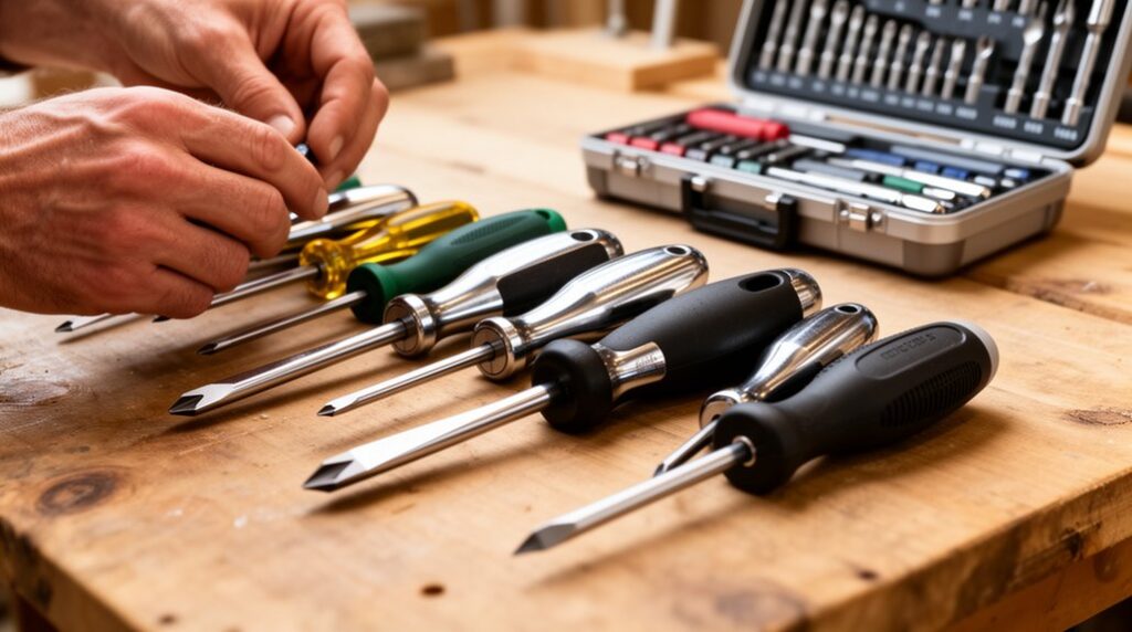 selecting the proper screwdrivers