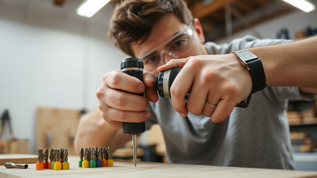 set up drill safely