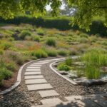 smart landscaping for drainage
