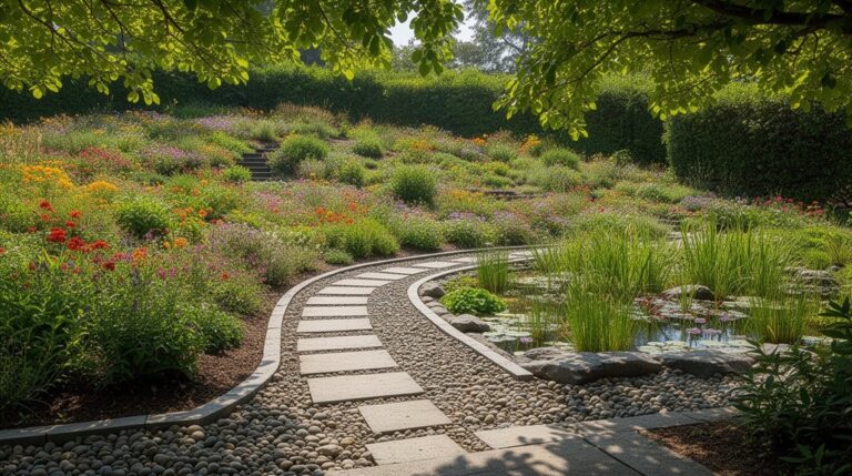smart landscaping for drainage