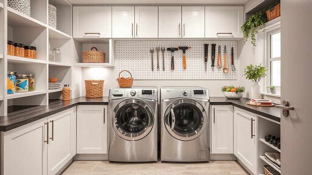 smart utility room organization