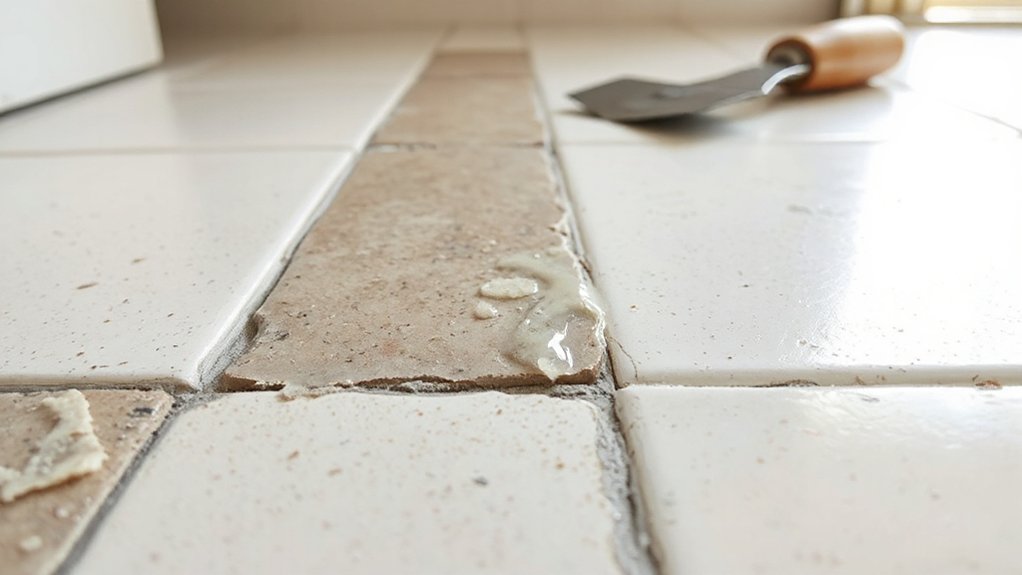tile loosening causes and factors