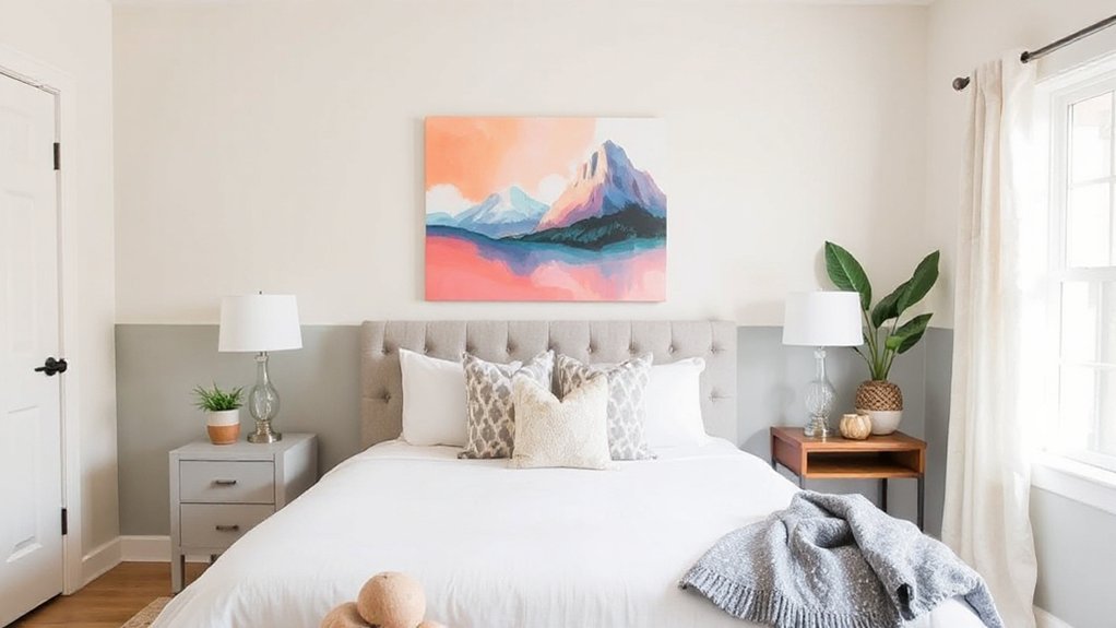 update walls with affordable art