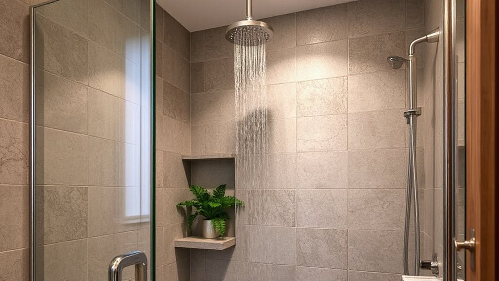 upgrade small shower details