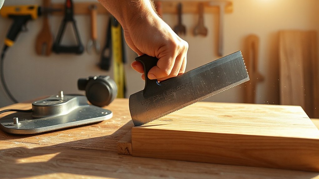use correct saws and techniques