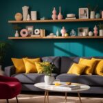 vibrant surprising home colors