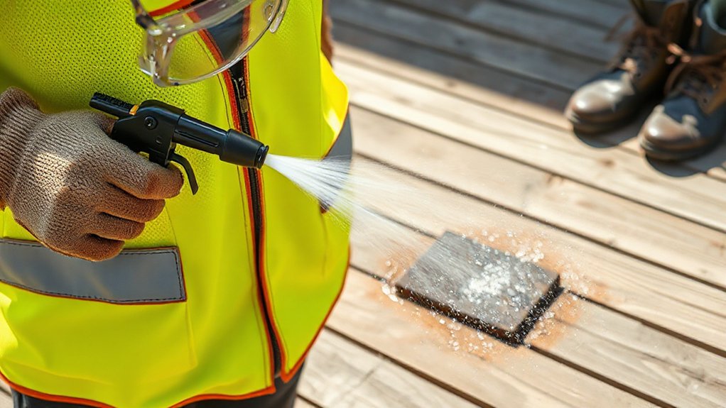 wear protective gear first