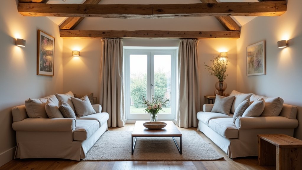 layered cottage lighting techniques